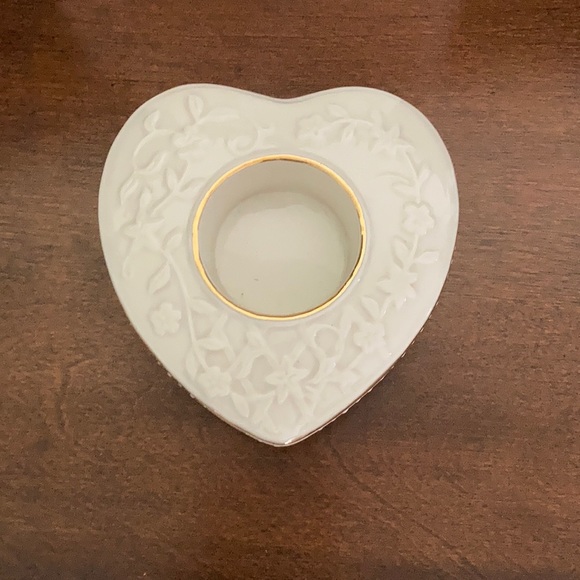 Lenox ⭐️ Forevermore Heart Tealight - Picture 1 of 6